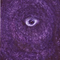 Encre regard violet 21x28cm 2019 012